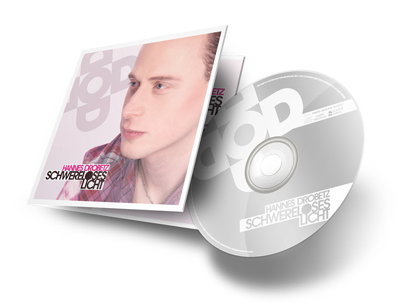 Gestaltung eines CD-Covers für die neue CD von Hannes Drobetz